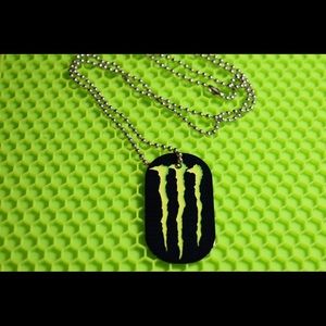 Monster Energy Dog Tag